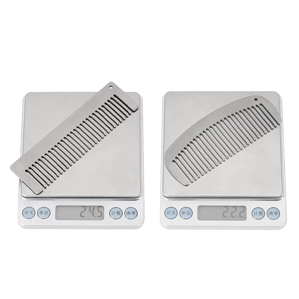 LIXADA Titanium Comb, Hair Beared Comb, Pocket Comb, Anti-Static Smooth Strong Light Heat-Resistant Daily use