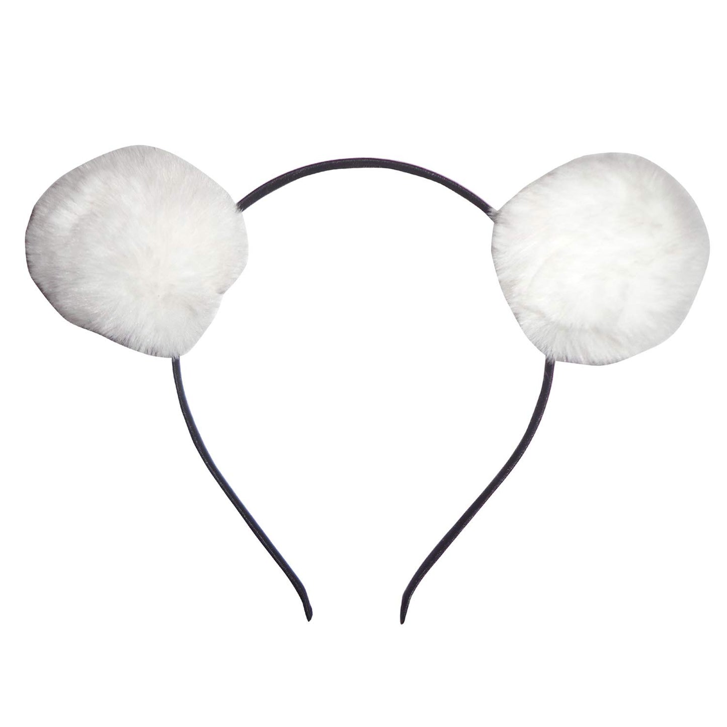 Pom Pom Headband Head Hoop Animal Style Cute fluffy Hairband for Girls Boys Women Men Costume(E)