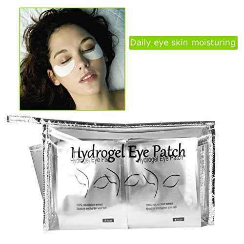 Eye Pads Lash Extensions Kit, 110 Pairs Hydrogel Patch Gel Pad Beauty Makeup Tool for Under Eyes Eyelash Extension