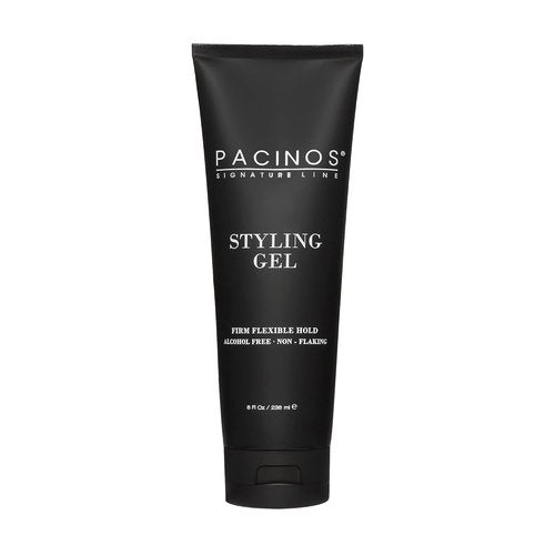 Pacinos Styling Gel - Medium Shine & All-Day Hold | Conditions, Moisturizes & Adds Volume - 8 fl. Oz