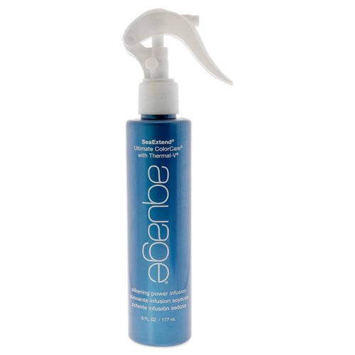 AQUAGE SeaExtend Silkening Power Infusion - 60-Second Rinse-Out Treatment for Color-Treated Hair, 6 oz