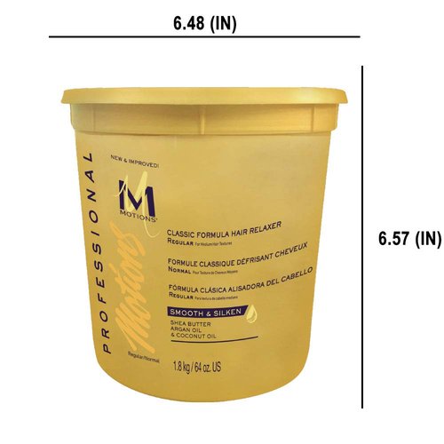 Motions Regular Hair Relaxer - 64 Ounce | Smooth, Manageable Hair for All Hair Types