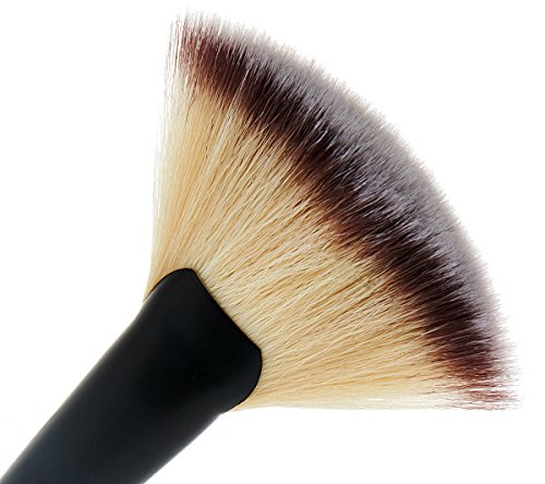 EVE PEARL Ultimate Face Compact - 204 Dual Fan Brush & Contour Palette for Medium to Deep Skin