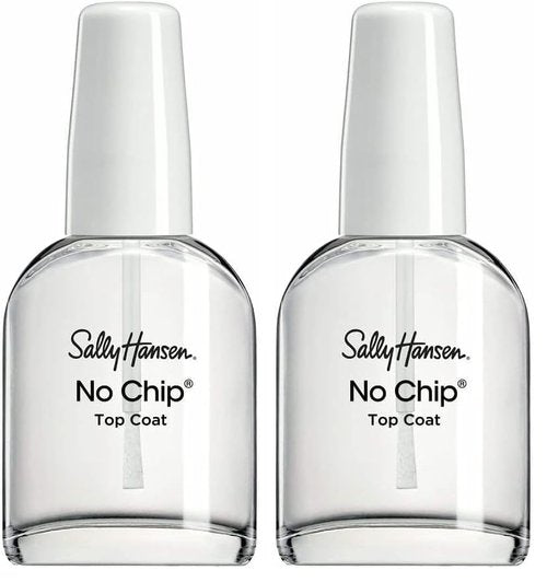 Sally Hansen No Chip Acrylic Top Coat, 0.45 Fluid Ounce - Pack of 2