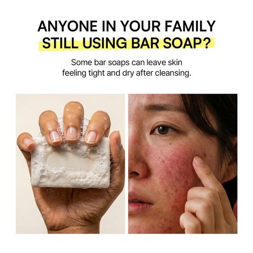 ROUND LAB 1025 Dokdo Cleanser - Low pH Hydrating Facial Cleanser for Sensitive Skin | 5.07 Fl Oz
