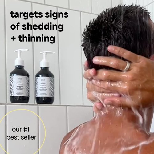 BONDIBOOST Anti-Thinning Shampoo - Clinically Tested for Fuller, Thicker Hair | 10.14 fl oz, Natural Mint Scent
