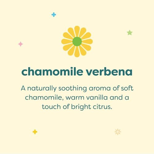Babyganics Baby Shampoo & Body Wash - Gentle Chamomile Verbena Formula, 16oz Pump Bottle