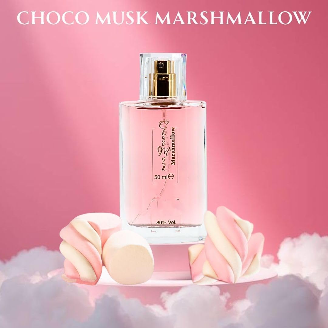 VENEZIO PROFUMO Choco Musk Gift Set, 3 Pack Eau De Parfum Collection, Chocolate Pistachio & Marshmallow Fragrances, 50ml Each