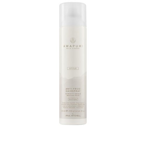 Paul Mitchell Awapuhi Wild Ginger Anti-Frizz Hairspray - Humidity Shield, Medium Hold, 9.1 oz.