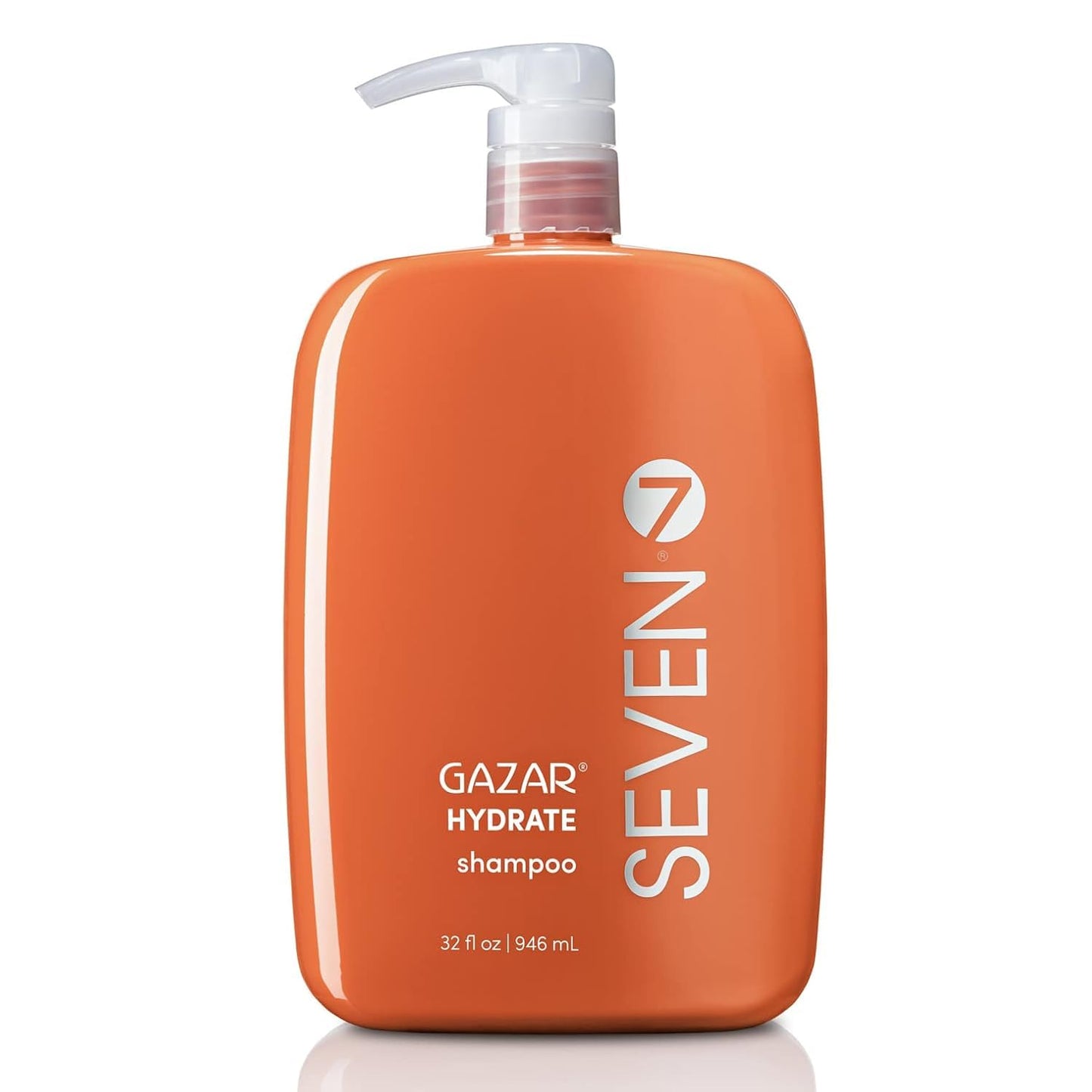 SEVEN Hair Care Gazar Hydrate Shampoo - Sulfate & Paraben Free, Pro Vitamin B5, Moisturizing Cactus Flower, 12 oz