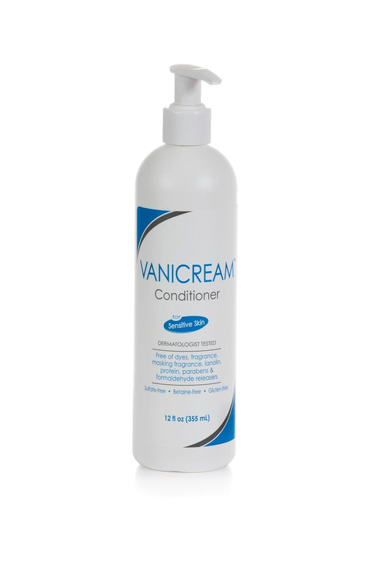 Vanicream Conditioner - pH Balanced Formula for All Hair Types & Sensitive Scalps | 12 Fl Oz