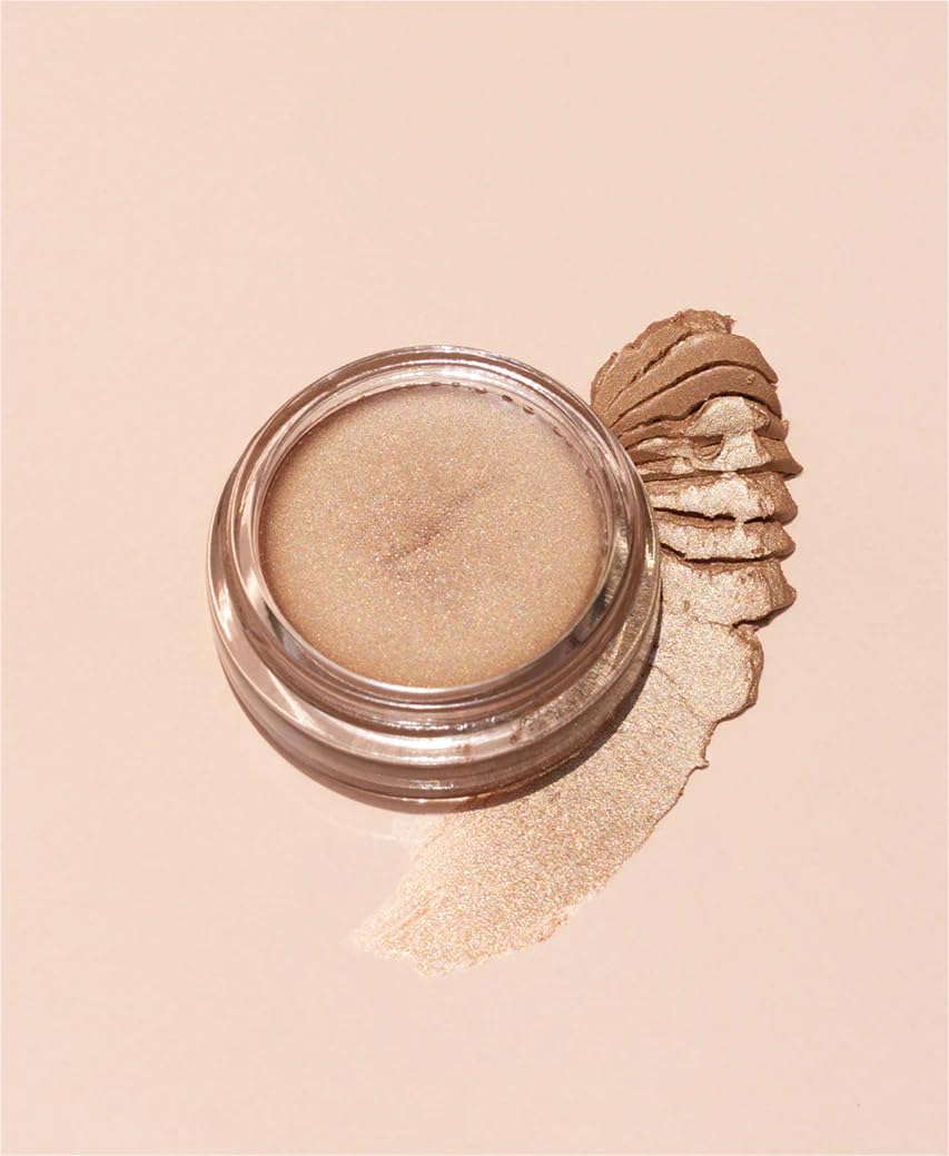 Ere Perez - Natural Vanilla Highlighter Balm | Creamy, Dewy Finish for Sensitive Skin | Vegan & Cruelty-Free