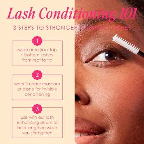 Grande Cosmetics GrandeREPAIR Leave-In Lash Conditioner Strengthens, Softens & Protects with Biotin Peptide & Nourishing Oils- Invisible Formula to Prevent Breakage, Support Healthier Lashes (0.10 oz)