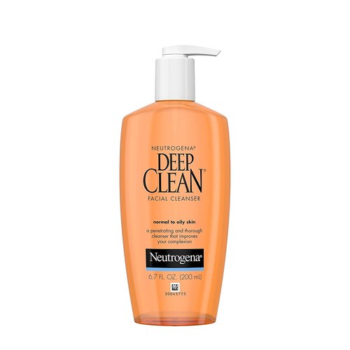 Neutrogena Deep Clean Facial Cleanser - Beta Hydroxy Acid Formula for Oily Skin | 6.7 fl. oz, 6-Pack