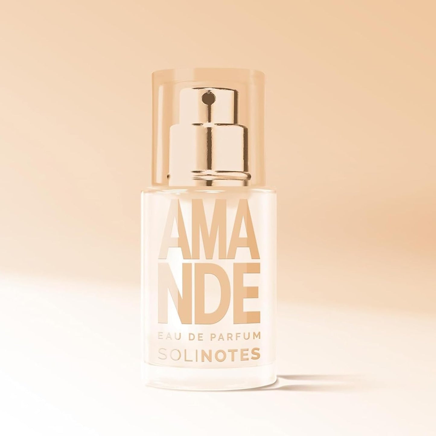 SOLINOTES Almond Perfume for Women - Delicate Floral Eau De Parfum | Vegan & Made in France - 0.5 fl. oz