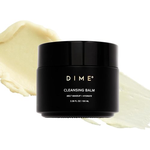 DIME Beauty Cleansing Balm - Hydrating Oil Makeup Remover & Face Cleanser with Squalane | 3.38 oz / 100 ml