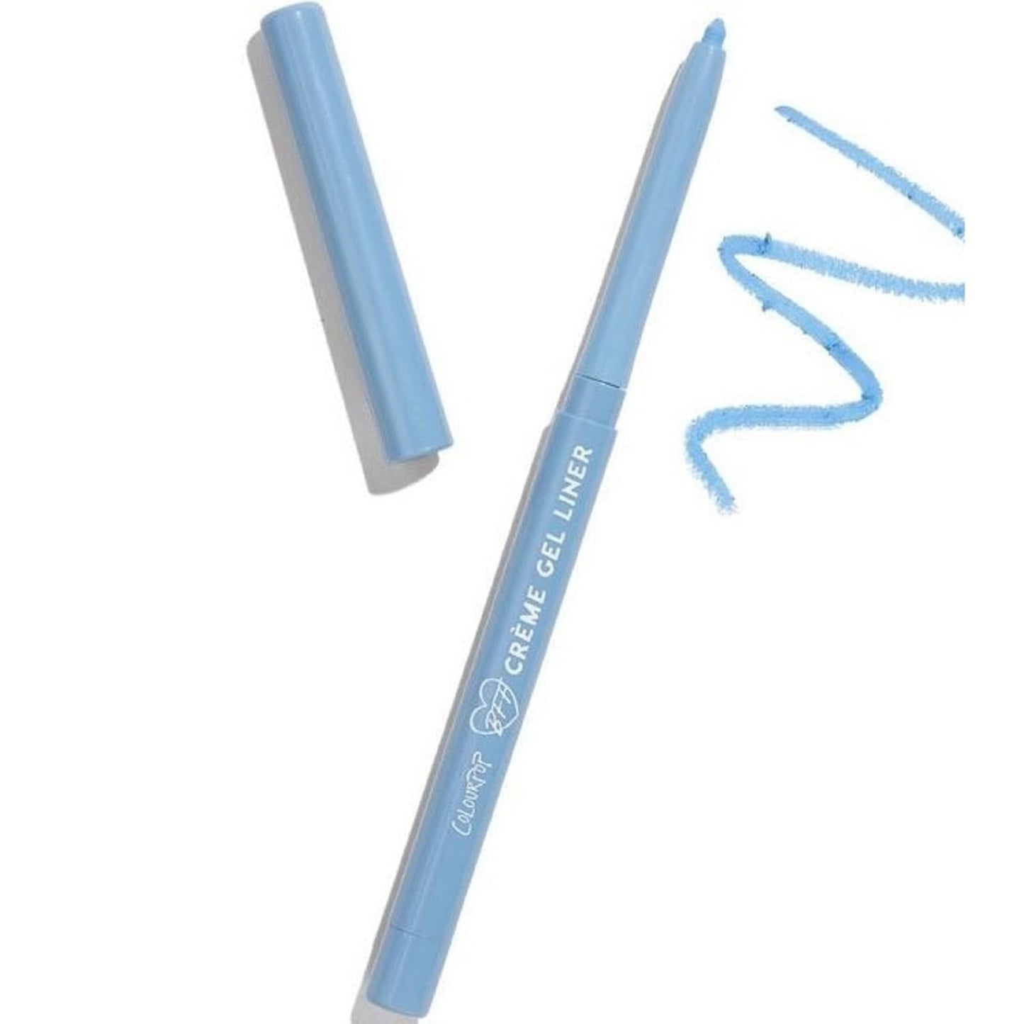 Colourpop PRANCE Matte Creme Gel Eyeliner - Retractable Pencil in Light Periwinkle Blue, 0.2g