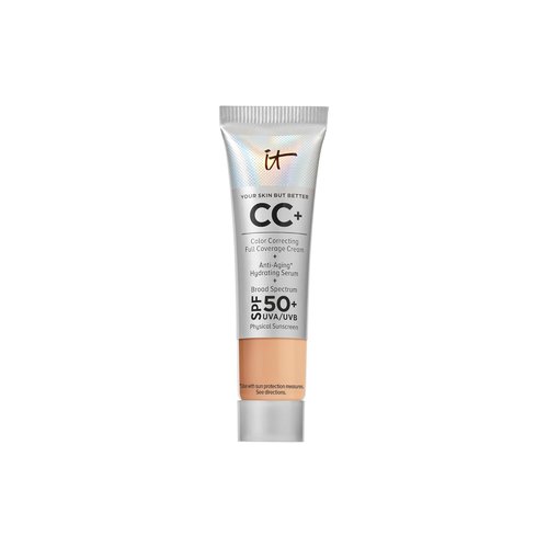 IT Cosmetics CC+ Cream - Full Coverage Foundation With SPF 50+ & Anti-Aging Serum | Lightweight, 24H Wear
