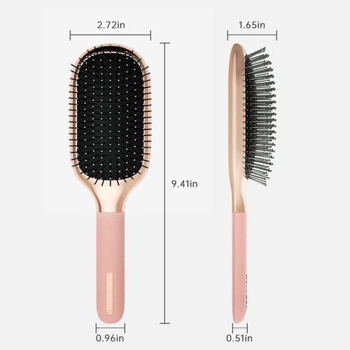 Melbang Hair Brush - Versatile Paddle Brush for All Hair Types | Adds Shine & Smoothness