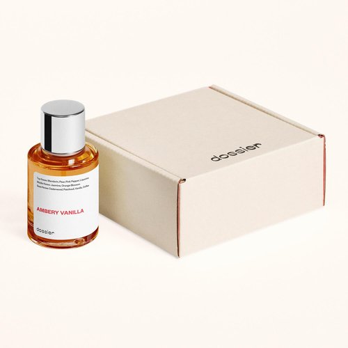 Dossier Ambery Vanilla Eau de Parfum 1.7Oz | Inspired by YSL Black Opium - Long-Lasting Feminine Fragrance