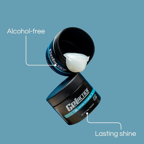 Max Control Hair Gel for Men - Alcohol-Free Strong Hold Styling Gel with Natural Extracts | 8 oz