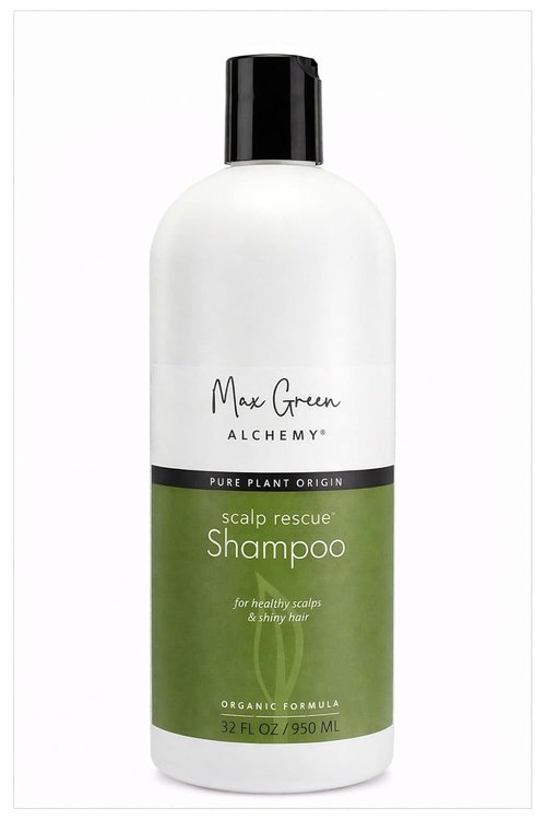 MGA Vegan Hair Shampoo - Organic Lemon Tea Tree Formula for All Hair Types | 32 Fl Oz Dandruff Relief