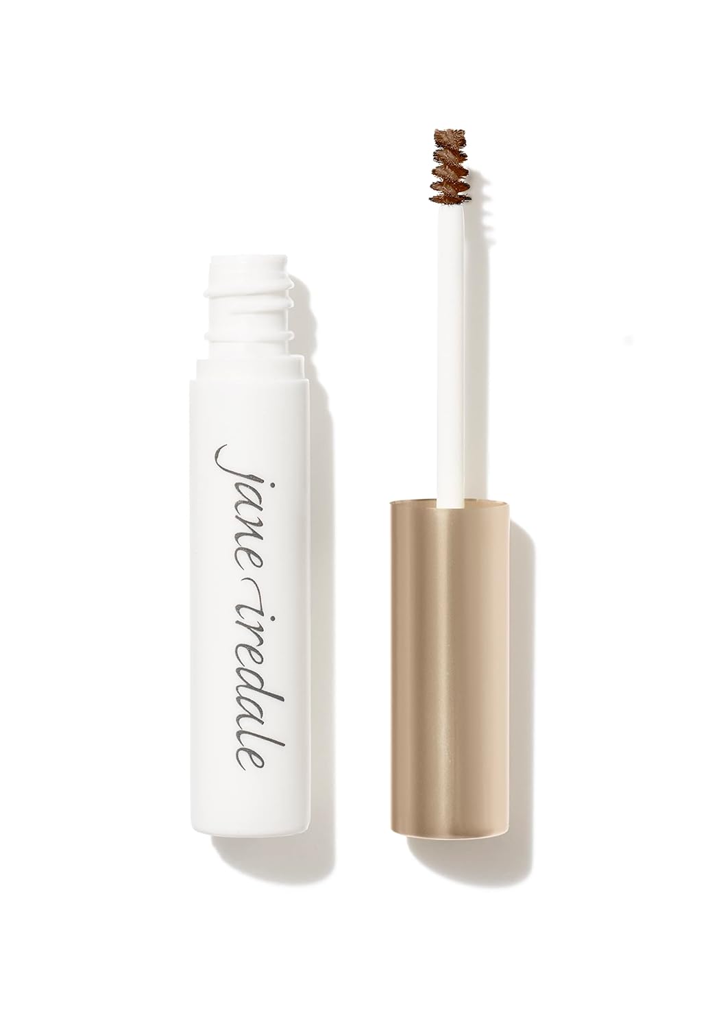 Jane Iredale PureBrow Brow Gel - Creamy Formula for Flexible Hold & Thicker Brows | Micro-Spoolie Brush