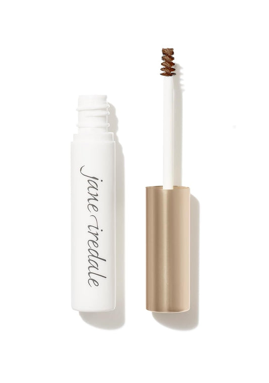 Jane Iredale PureBrow Brow Gel - Creamy Formula for Flexible Hold & Thicker Brows | Micro-Spoolie Brush