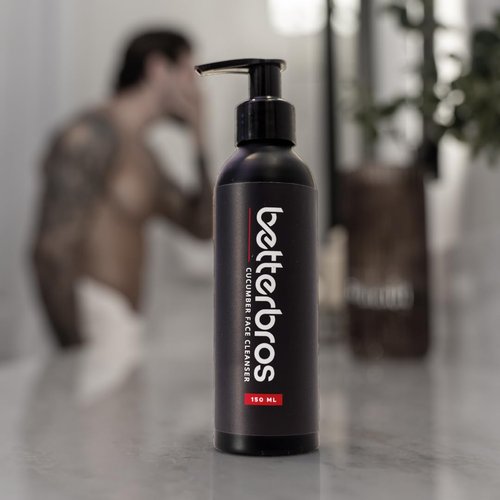 Regine Switzerland Cucumber Face Wash for Men - Hydrating Sulfate-Free Cleanser with Botanical Extracts | Refreshing Daily Skincare