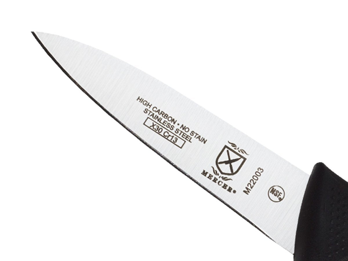Mercer Culinary M18134BK Bread Knife, 6-Inch, Millennia Black