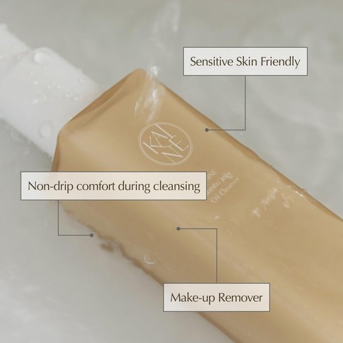 KAINE Kombu Jelly Oil Cleanser - Gentle Makeup Remover with Gel-to-Oil Formula | 4.9 fl oz / 145ml