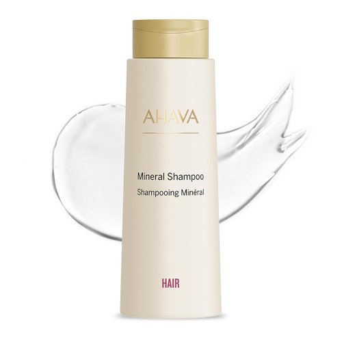 AHAVA Dead Sea Water Mineral Shampoo - Gentle Hydrating Formula for All Hair Types | Softens, Shines & Nourishes