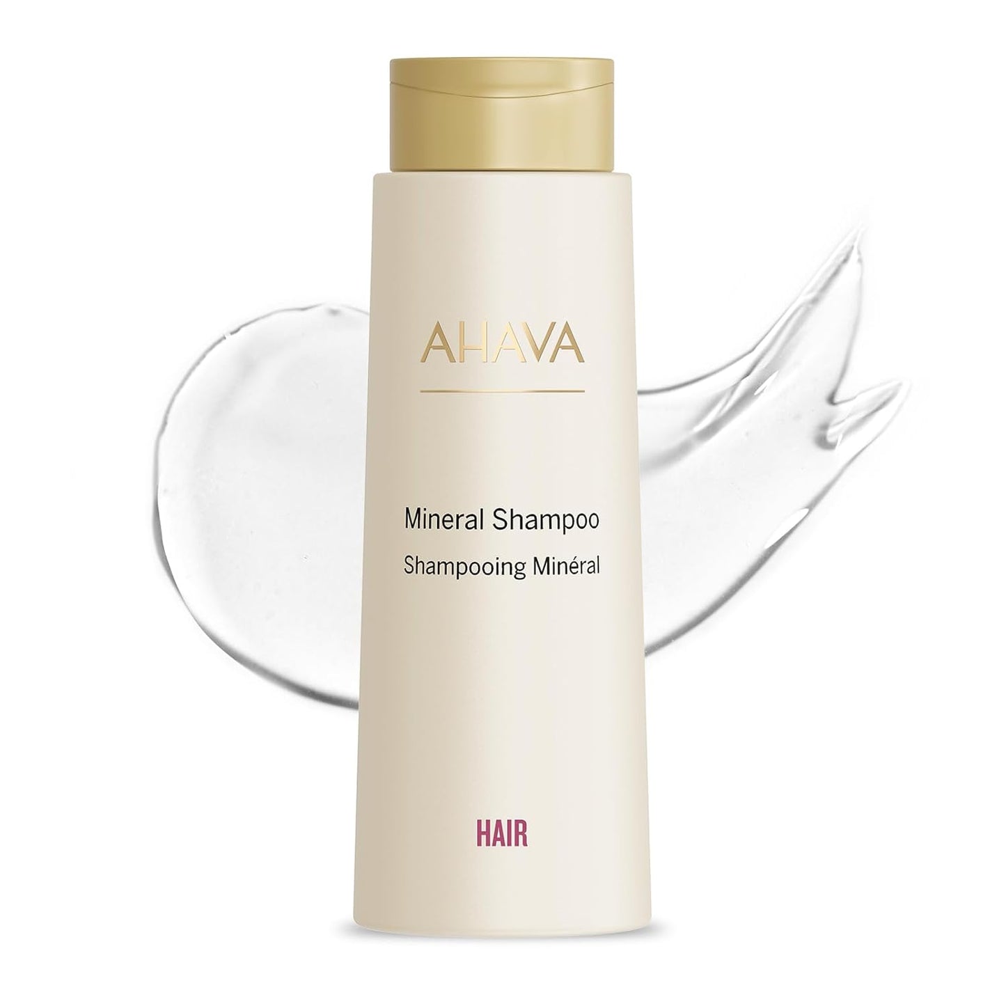 AHAVA Dead Sea Water Mineral Shampoo - Gentle, Hydrating Formula for All Hair Types | Softens & Shines