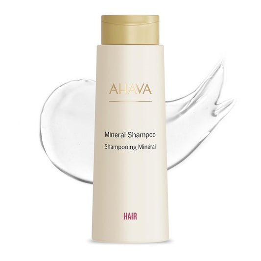 AHAVA Dead Sea Water Mineral Shampoo - Gentle, Hydrating Formula for All Hair Types | Softens & Shines