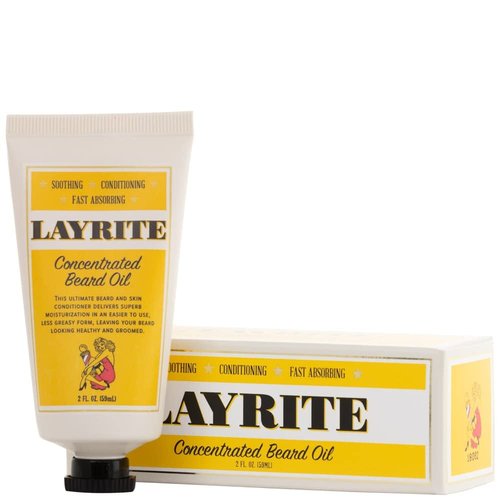 Layrite Beard Oil - Concentrated Formula for Soft, Healthy Beards | 2 Fl Oz
