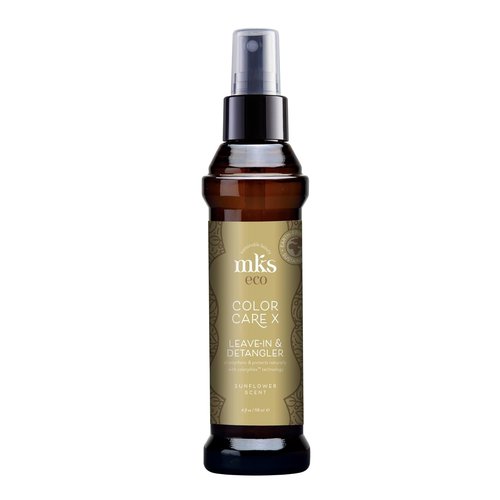 MKS Eco Color Care Leave-In Treatment | Sunflower Scent - 4 Fl Oz - Enhances Shine & Controls Frizz with Argan & Hemp Oil - Vegan & Cruelty-Free