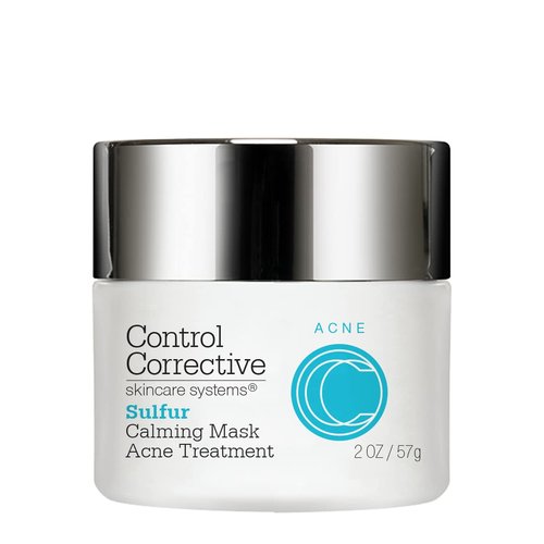 Control Corrective Sulfur Calming Mask - 10% Sulfur, Aloe & Clay for Oil Control | 2 oz