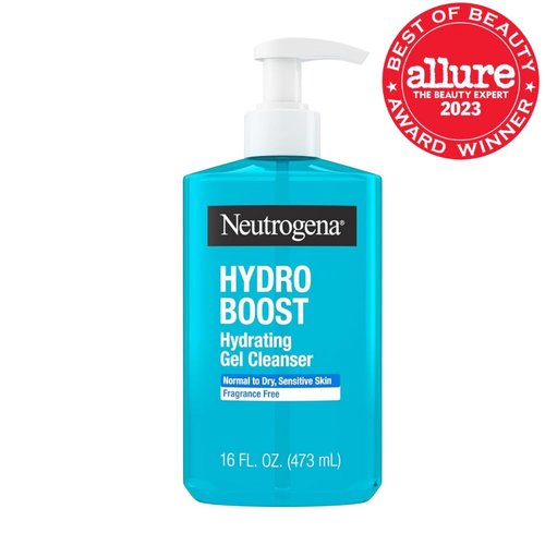 Neutrogena Hydro Boost Face Wash - Fragrance-Free Hydrating Cleanser with Hyaluronic Acid | 16 fl. oz