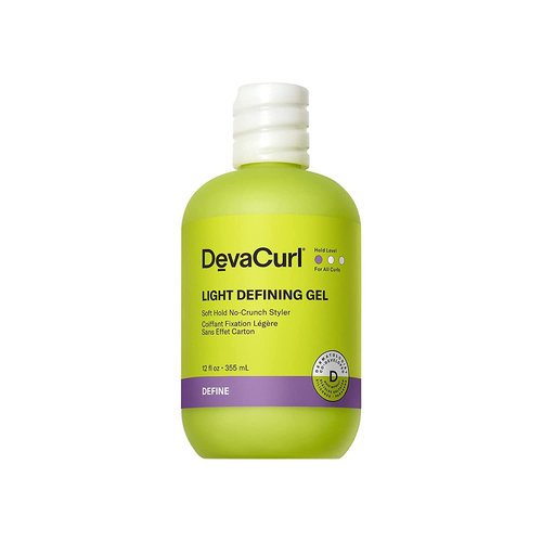 DevaCurl Light Defining Gel - Soft Hold Non-Crunch Styler | Non-Flaking Formula for All Curl Types