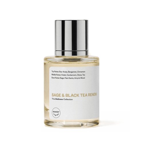 Dossier Original Eau de Parfum - Sage & Black Tea Renew - Unisex - Allure Best of Beauty Award Winner - 50 ML Long-lasting Perfume Crafted in France