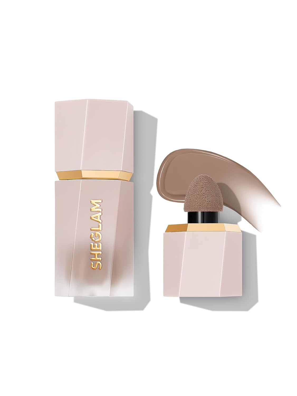 SheGlam Liquid Contour Stick - Long Lasting Cool Toned Cream Bronzer Makeup | 01 Soft Tan