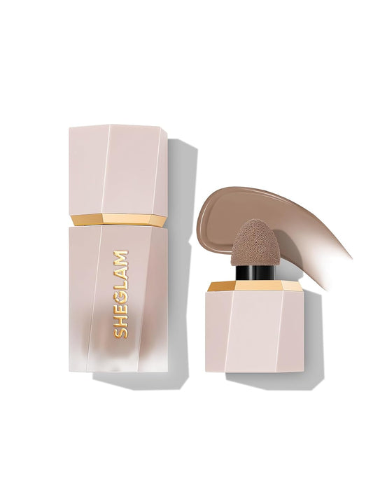SheGlam Liquid Contour Stick - Long Lasting Cream Bronzer for Cool Toned Skin - 01 Soft Tan