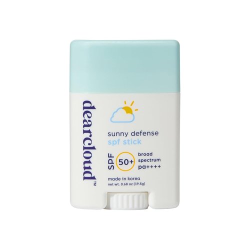 Dearcloud Sunny Defense Sunscreen Stick SPF 50+ PA++++ - Travel-Friendly Korean Sunscreen for Face (0.68 oz)
