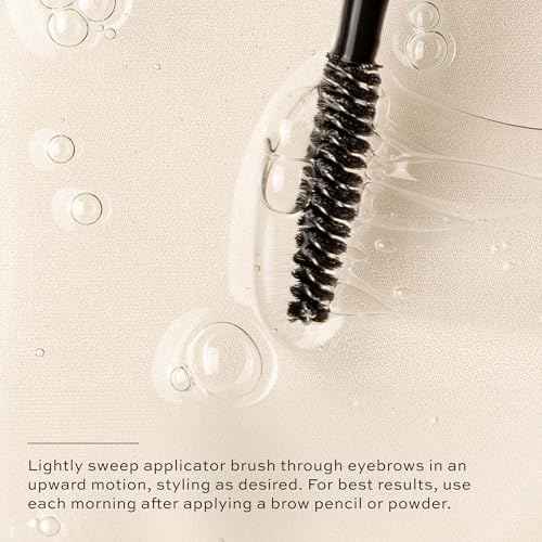 DIME Beauty Eyebrow Enhancing Gel, Clear Eyebrow Gel to Promote Fuller, Thicker, Stronger Brows, 0.20 oz / 6 mL