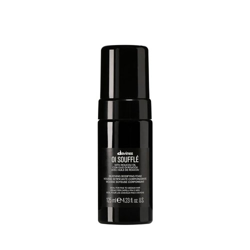 Davines OI Soufflé - Silkening Bodifying Foam for Fine to Medium Hair | Volume, Shine & Heat Protection - 4.23 Fl Oz