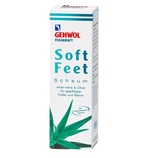 GEHWOL Soft Feet Foam - Moisturizing Foot Care Treatment | 4.4 Ounce Size
