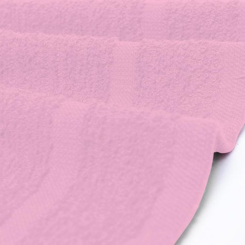 Avalon Towels Cotton Washcloths – (Pack of 36) Size 12x12 Inches, 100% Ring Spun Cotton, Soft & Absorbent Face Towels, Gym Towels, Hotel and Spa Quality, Reusable Fingertip Towels (Pink)