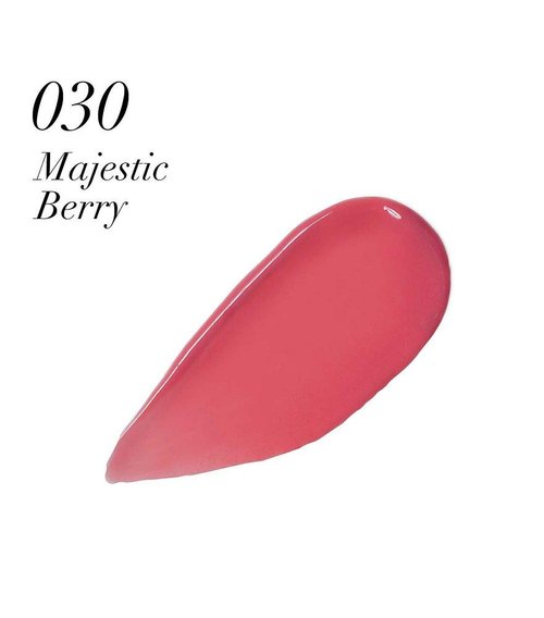 Max Factor Colour Elixir Lip Cushion Gloss - Majesty Berry | Hydrating Formula with Vitamin E, 9 ml