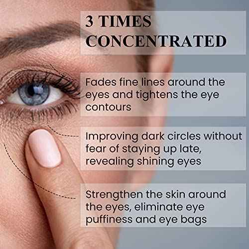 Kleem Anti Aging Eye Cream for Dark Circles, Puffiness & Wrinkles with Peptides, Niacinamide, Hyaluronic Acid | Firming Eye Cream to Reduce Eye Bags Fine Lines | Made in USA | 0.51 Fl Oz