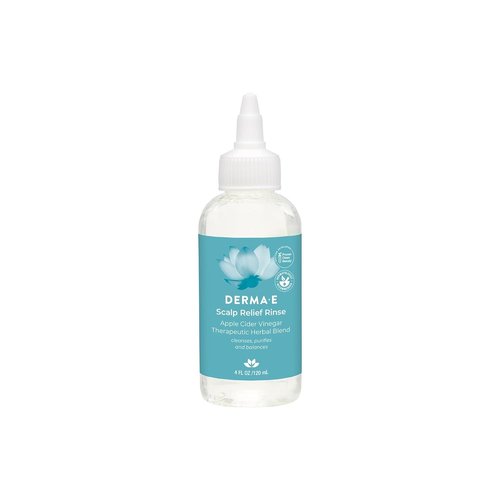 DERMA-E Scalp Exfoliating Rinse, Clarifying Rescue for Scalp Relief, Color-Safe pH Balance and Dandruff, 4 fl oz
